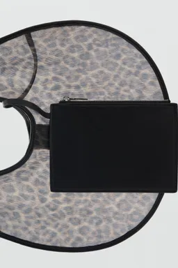 Bolso semitransparente leopardo de Mango en Bolsos y Carteras para argentina