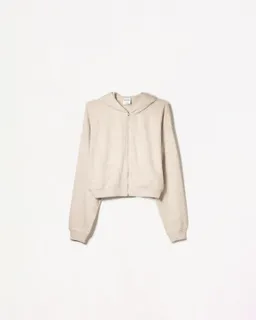 Campera con capucha cremallera de Bershka en Chaquetas para argentina