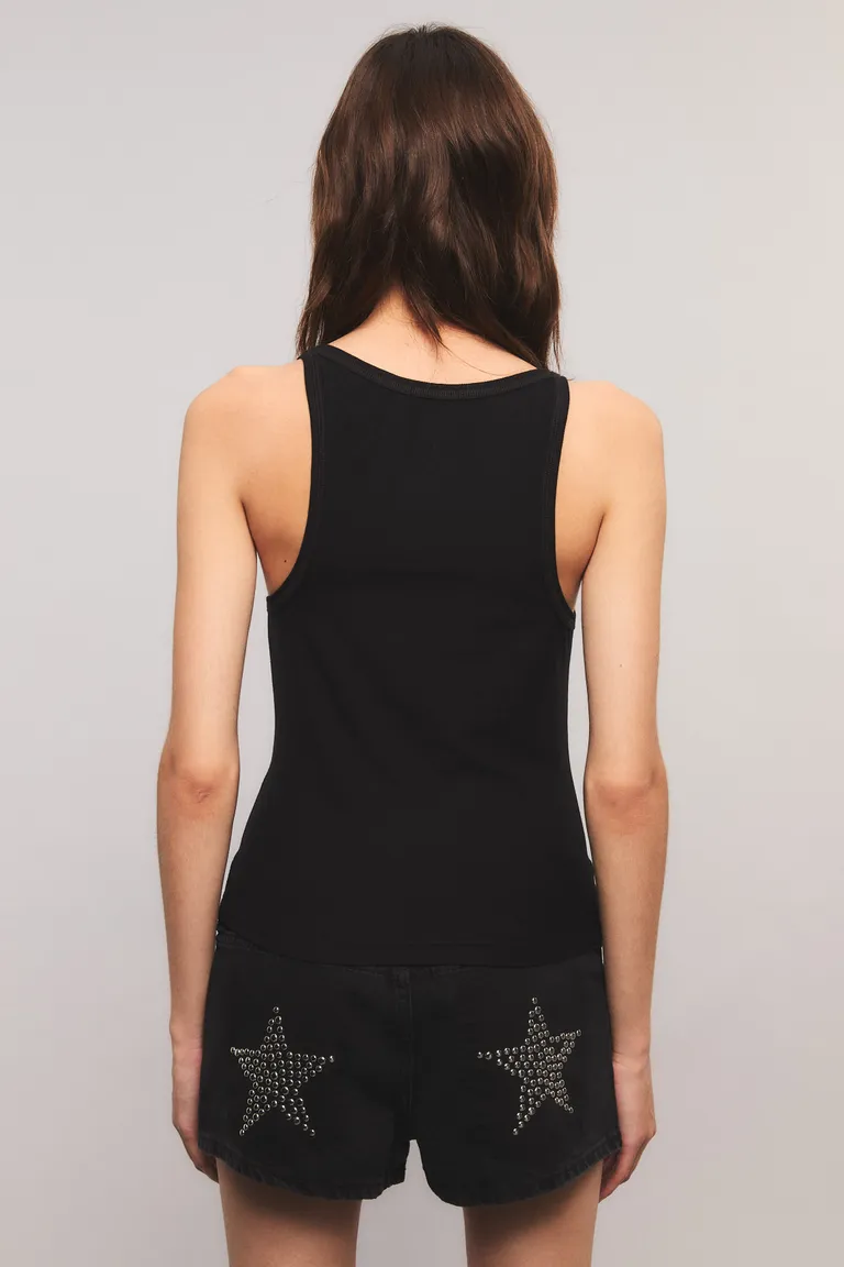 Musculosa gráfica de estilo rock and roll para mujer de Kosiuko en Tops para argentina