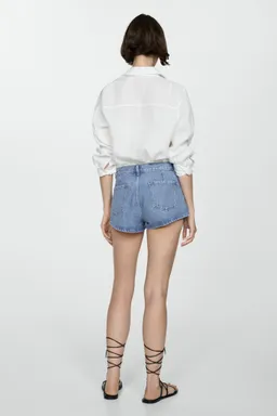 Shorts jean tiro medio de Mango en Shorts para argentina