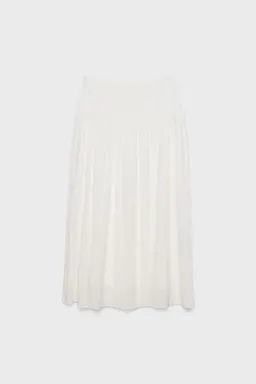Falda midi fluida combinada de Stradivarius en Faldas para argentina