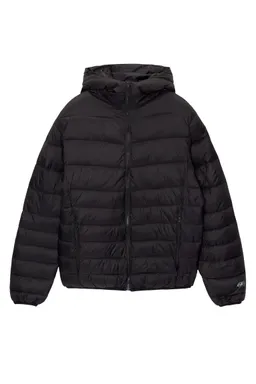 Campera acolchada ligera capucha de Pull&Bear en Abrigos y Camperas para argentina
