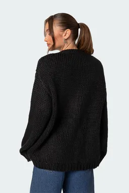 Cardigan anina tejido oversized de Edikted en Buzos y Sweaters para argentina