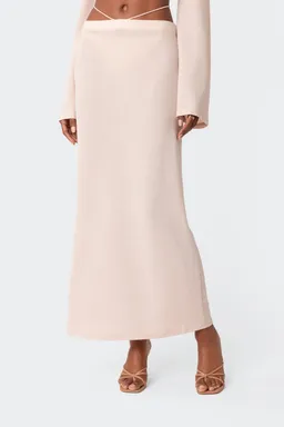 Falda maxi tiras celeste de Edikted en Faldas para argentina