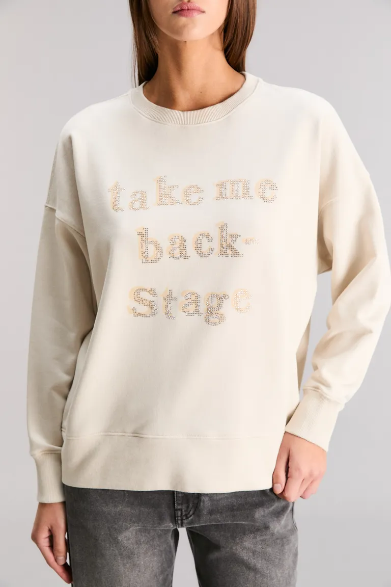 Buzo take me de calce oversize con estampa exclusiva de Kosiuko en Buzos y Sweaters para argentina