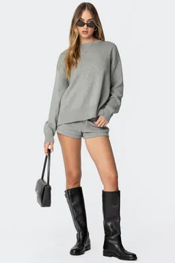 Sweater tejido oversize riley de Edikted en Buzos y Sweaters para argentina