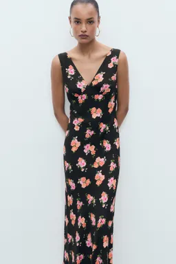 Vestido largo floral de Mango en Vestidos para argentina