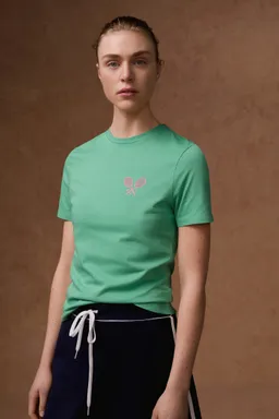 Remera algodón mensaje estampado de Mango en Remeras para argentina