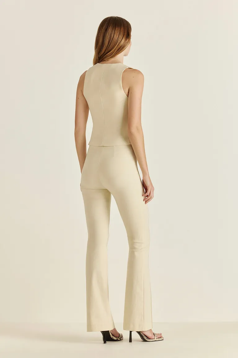 Pantalón elástico con detalle distintivo y cierre personalizado de Tucci en Pantalones para argentina