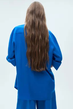 Camisa lyocell con bolsillos de Mango en Camisas para argentina