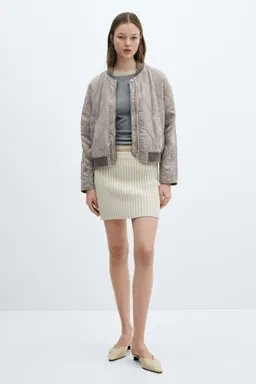 Bomber acolchada de Mango en Chaquetas para argentina