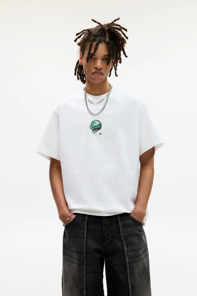 Camiseta stwd gráfico chapas de Pull&Bear en Remeras y Polos para argentina