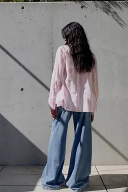 Camisa algodón rayas de Mango en Camisas para argentina