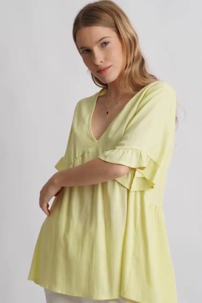 Blusa Cuello V de Hesed en Blusas para argentina