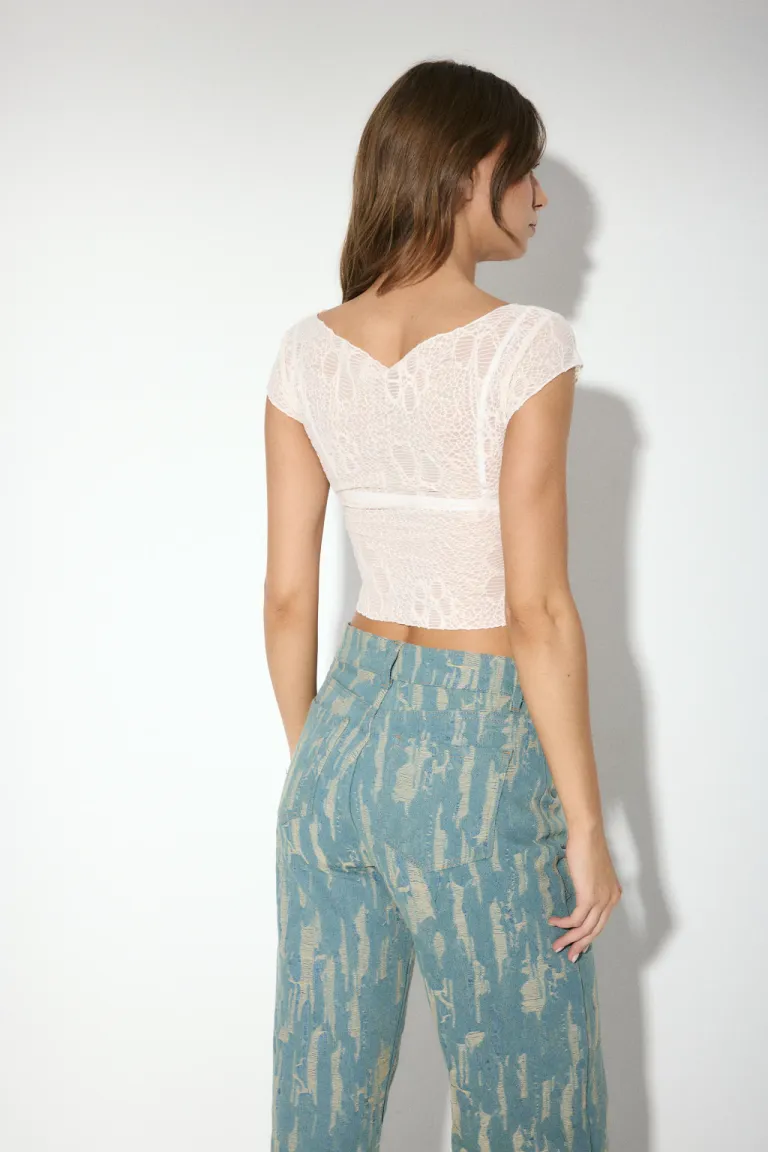 Top Manga Corta de Audaz en Tops para argentina