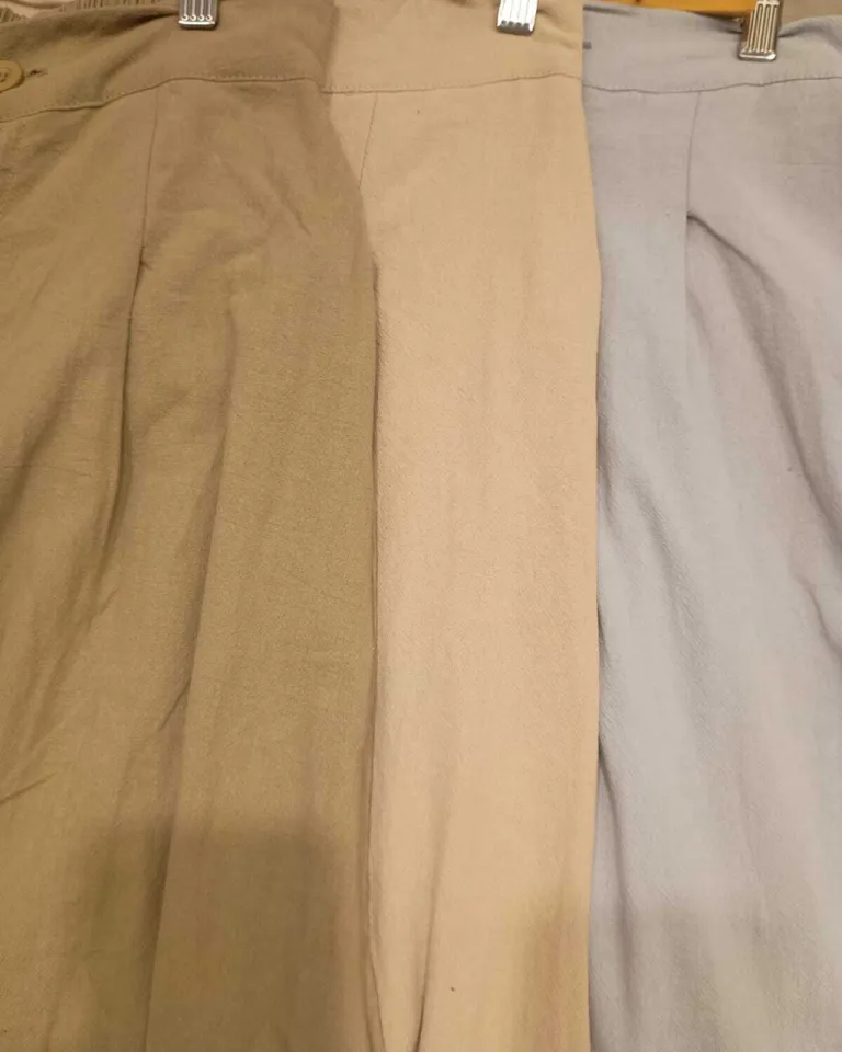Pantalón ancho de lino con diseño elegante y comodidad en la cintura de Belle en Pantalones para argentina