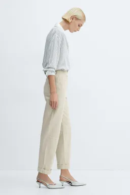 Jeans slouchy cintura elástica de Mango en Pantalones para argentina