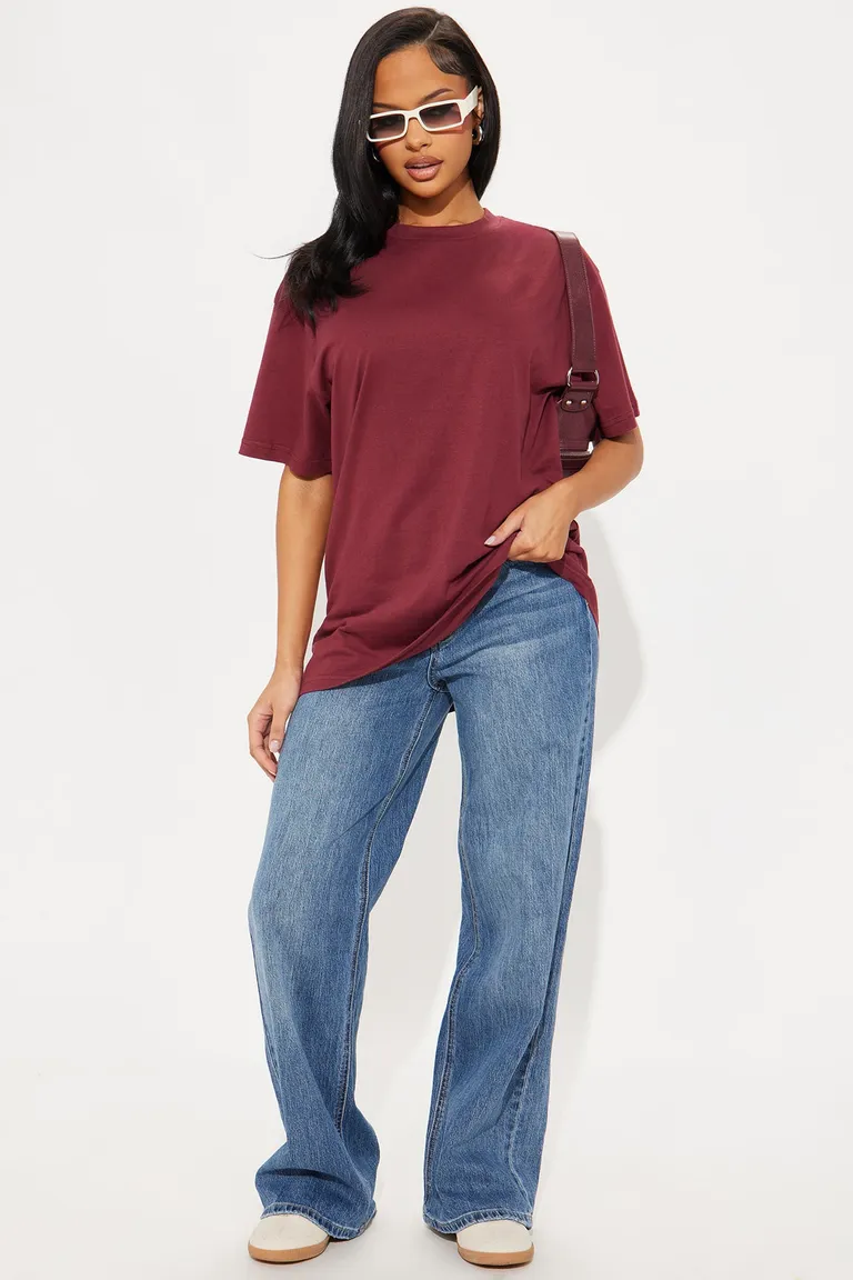 Remera oversized boyfriend de Fashion Nova en Remeras para argentina