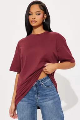 Remera oversized boyfriend de Fashion Nova en Remeras para argentina
