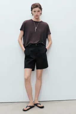 Bermudas denim con pinzas de Mango en Pantalones para argentina