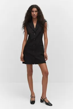 Vestido chaleco con botones de Mango en Vestidos para argentina