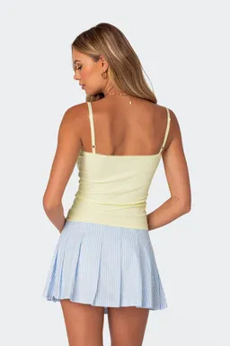 Musculosa karlee rib de Edikted en Tops para argentina
