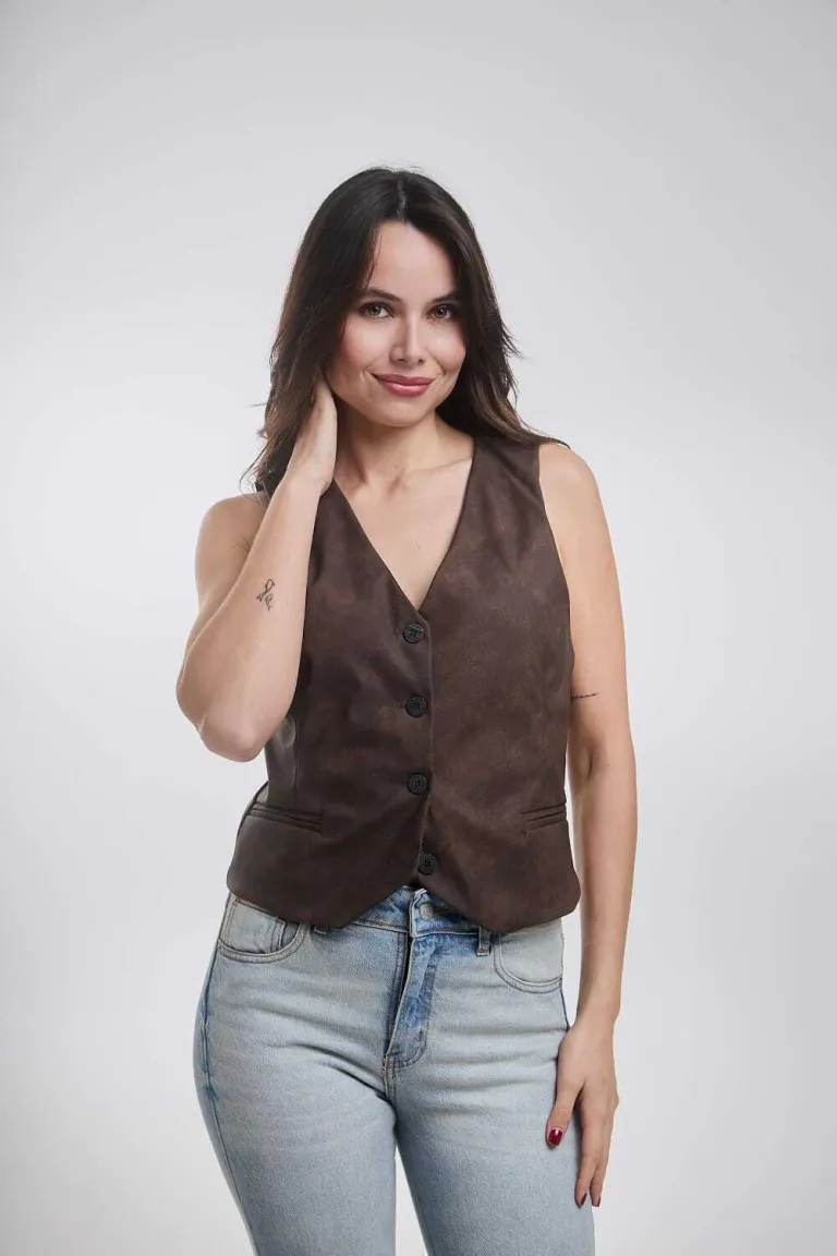 Chaleco entallado de Belle en Chalecos para argentina