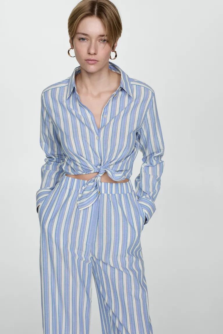 Mono camisero rayas de Mango en Monos para argentina