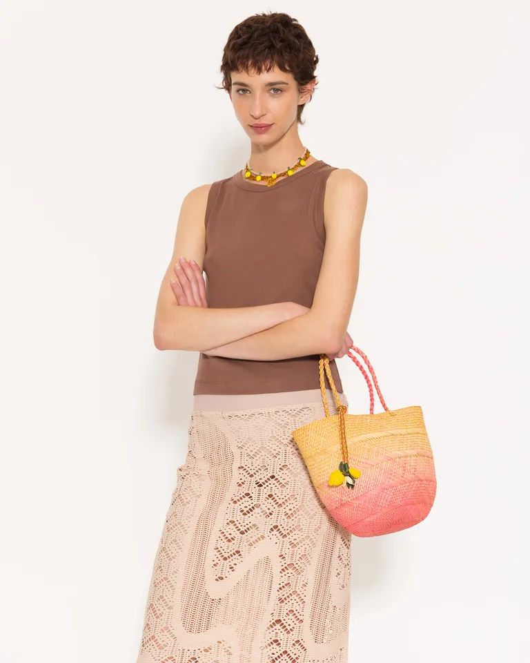 Musculosa de algodón pima con diseño moderno y elegante para mujer de Jazmin Chebar en Tops para argentina