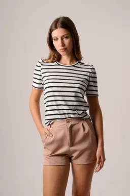 Remera Rayas Básica de Yasana en Remeras para argentina
