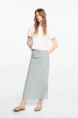 Remera algodón estampada de Mango Teen en Remeras para argentina