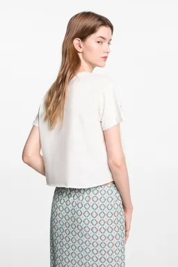 Remera algodón estampada de Mango Teen en Remeras para argentina