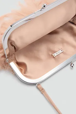 Bolso plumas con asa de Mango en Bolsos y Carteras para argentina
