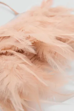 Bolso plumas con asa de Mango en Bolsos y Carteras para argentina