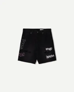 Bermuda denim estampada de Bershka en Bermudas y Shorts para argentina