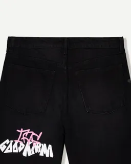 Bermuda denim estampada de Bershka en Bermudas y Shorts para argentina