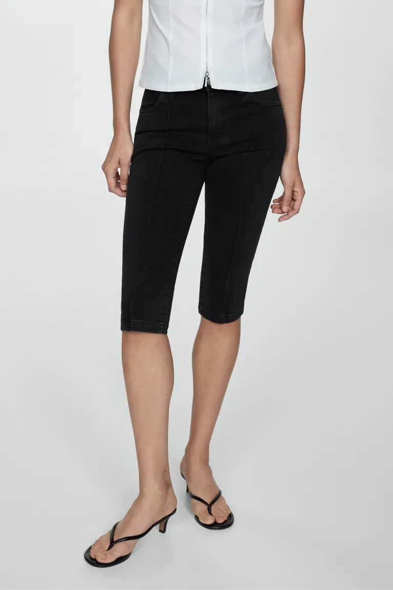 Jeans slim capri costuras de Mango en Pantalones para argentina