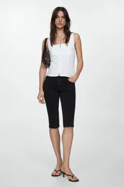 Jeans slim capri costuras de Mango en Pantalones para argentina