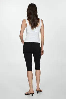Jeans slim capri costuras de Mango en Pantalones para argentina