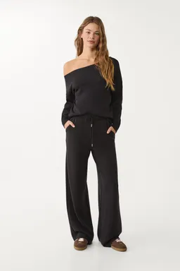 Pantalón palazzo tacto suave de Stradivarius en Pantalones para argentina