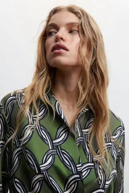 Vestido estampado cadenas de Mango en Vestidos para argentina