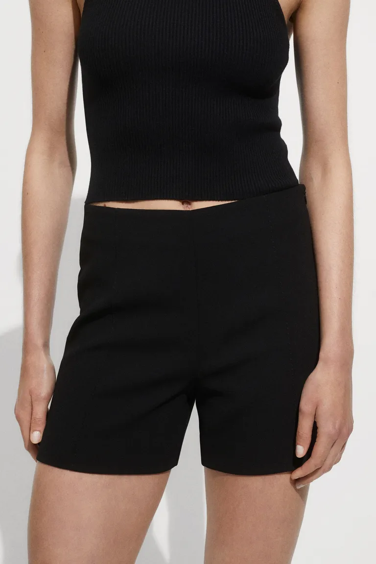 Shorts rectos tiro medio de Mango en Shorts para argentina