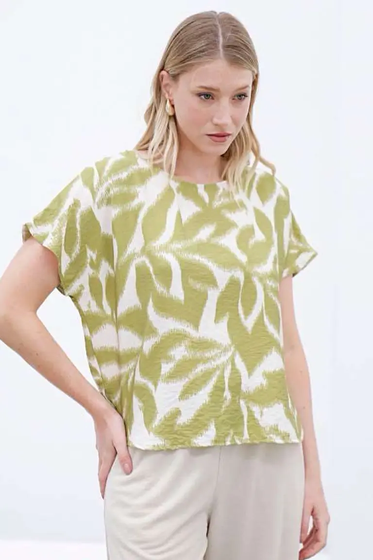 Blusa Seda Estampada de Hesed en Blusas para argentina