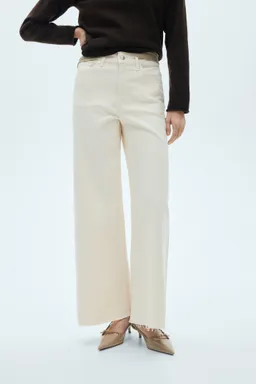 Jeans culotte tiro medio de Mango en Pantalones para argentina