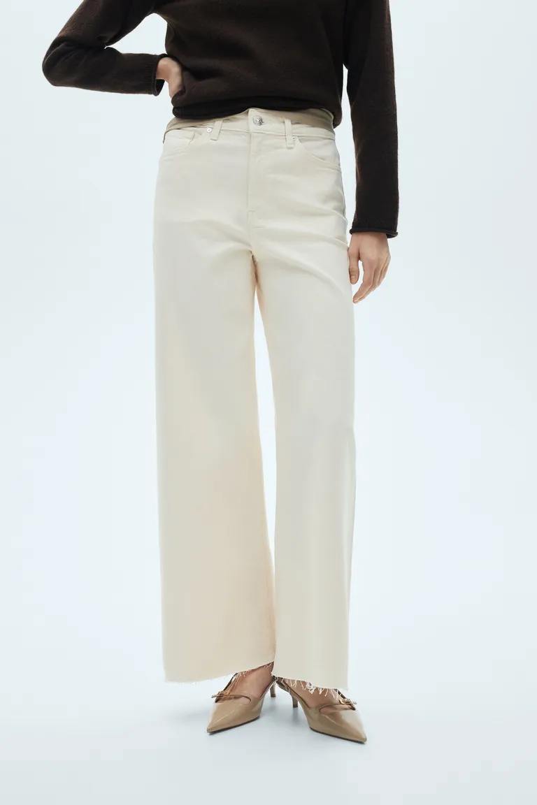 Jeans culotte tiro medio de Mango en Pantalones para argentina