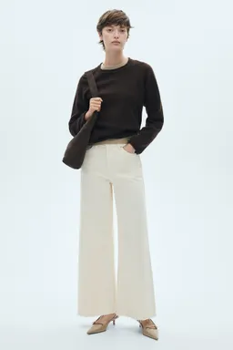 Jeans culotte tiro medio de Mango en Pantalones para argentina
