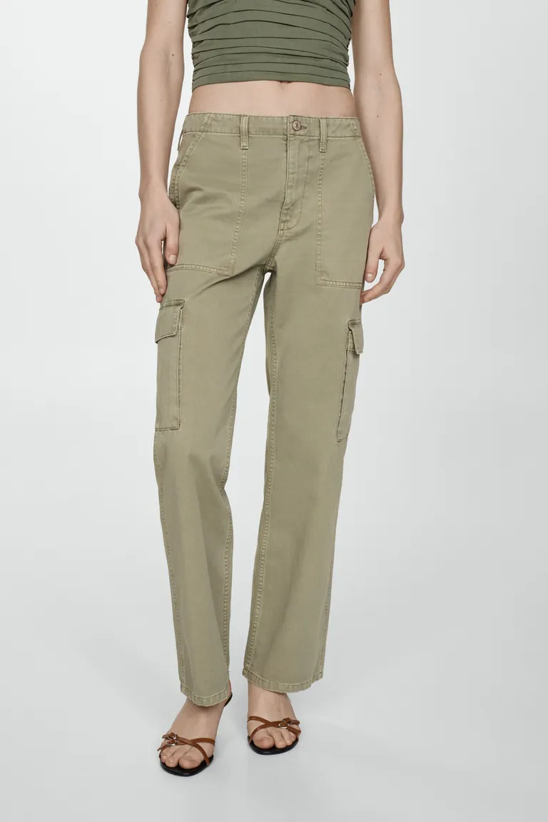 Jeans cargo con bolsillos de Mango en Pantalones para argentina