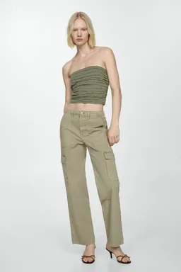 Jeans cargo con bolsillos de Mango en Pantalones para argentina