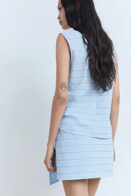 Blusa algodón rayas de Mango en Blusas para argentina