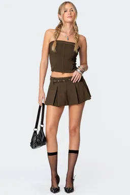 Corset erynne con cinturón de Edikted en Tops para argentina